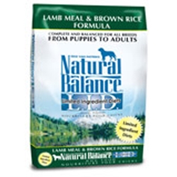 Natural Balance Lamb Meal and Brown Rice Dry Dog Food Natural balance, lamb, rice, lamb meal, brown rice, Dry, dog food, dog